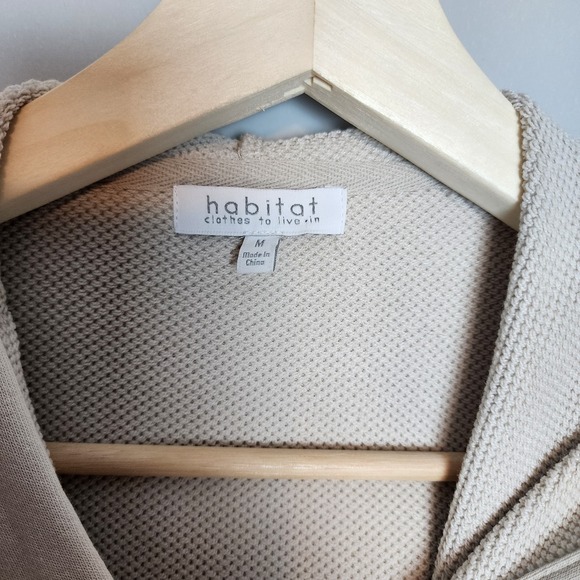 Habitat Textured Full-Zip Hoodie Medium - Picture 5 of 16